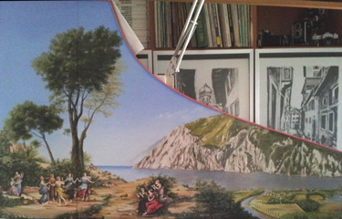 clavicembalo decorato