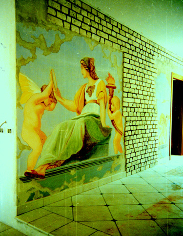 affresco in villa