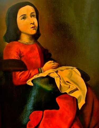 De Zurbaran fanciullo