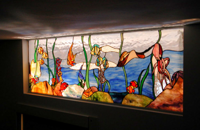 Arte moderna vetrate artistiche