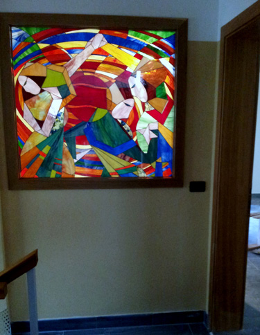 e tre sorelle vetrata